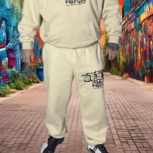 fait on fire hose vorn beige