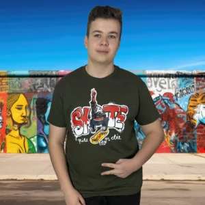 Red Skate T-Shirt – Limitierte nachhaltige Streetwear