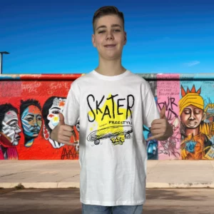 Skater Star T-Shirt – Limitierte nachhaltige Streetwear